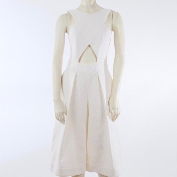 BCBGMaxAzria Criss-Cross Halter Jumpsuit - Picture 2 of 3